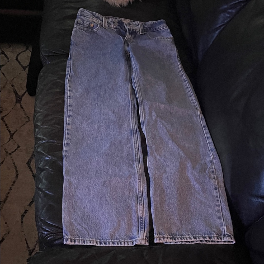 Levi's Blue Wide Leg Jeans